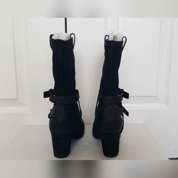 UNWORN Ralph Lauren Denim & Supply MATTIE Leather Boots - Picture 5 of 9